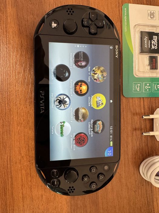 CFW PS Vita 2003 с 64gb Henkaku