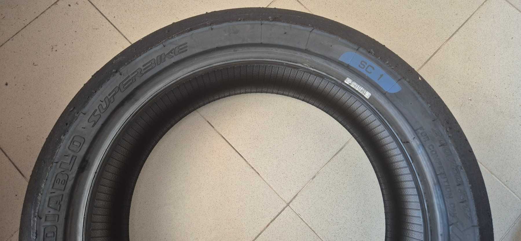 Moto slick tyres - Мото гуми - пълен слик - Pirelli Diablo Superbike