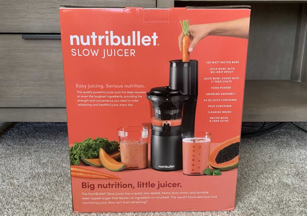NutriBullet Slow Juicer Доставка по городу бесплатно!!!