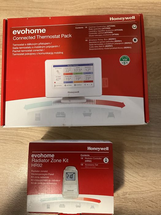 Honeywell Home Evohome inteligent, Wi-Fi, kit control 6 radiatoare