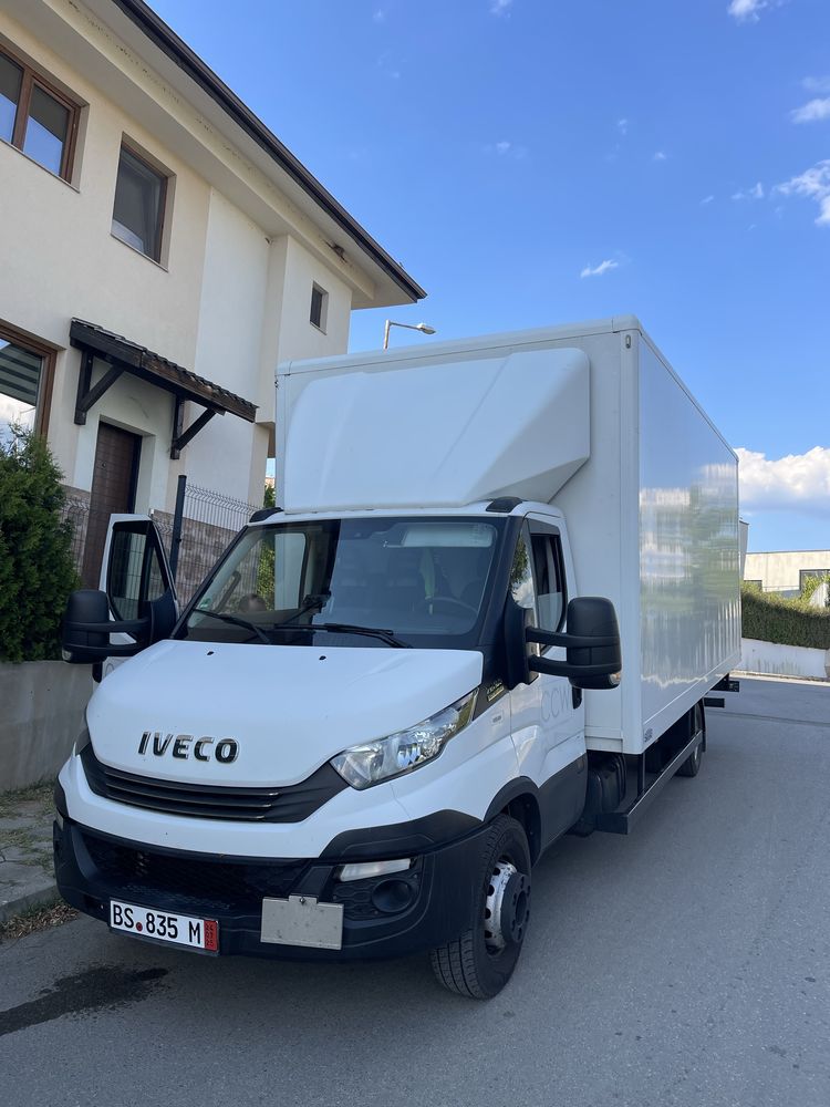 Продавам фургон SAXAS с падащ борд  1000кг -6.2м /за ивеко, камион,бус