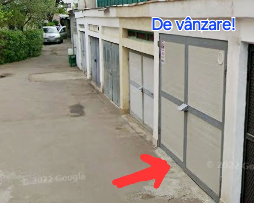 De vânzare: Garaj și terenul aferent