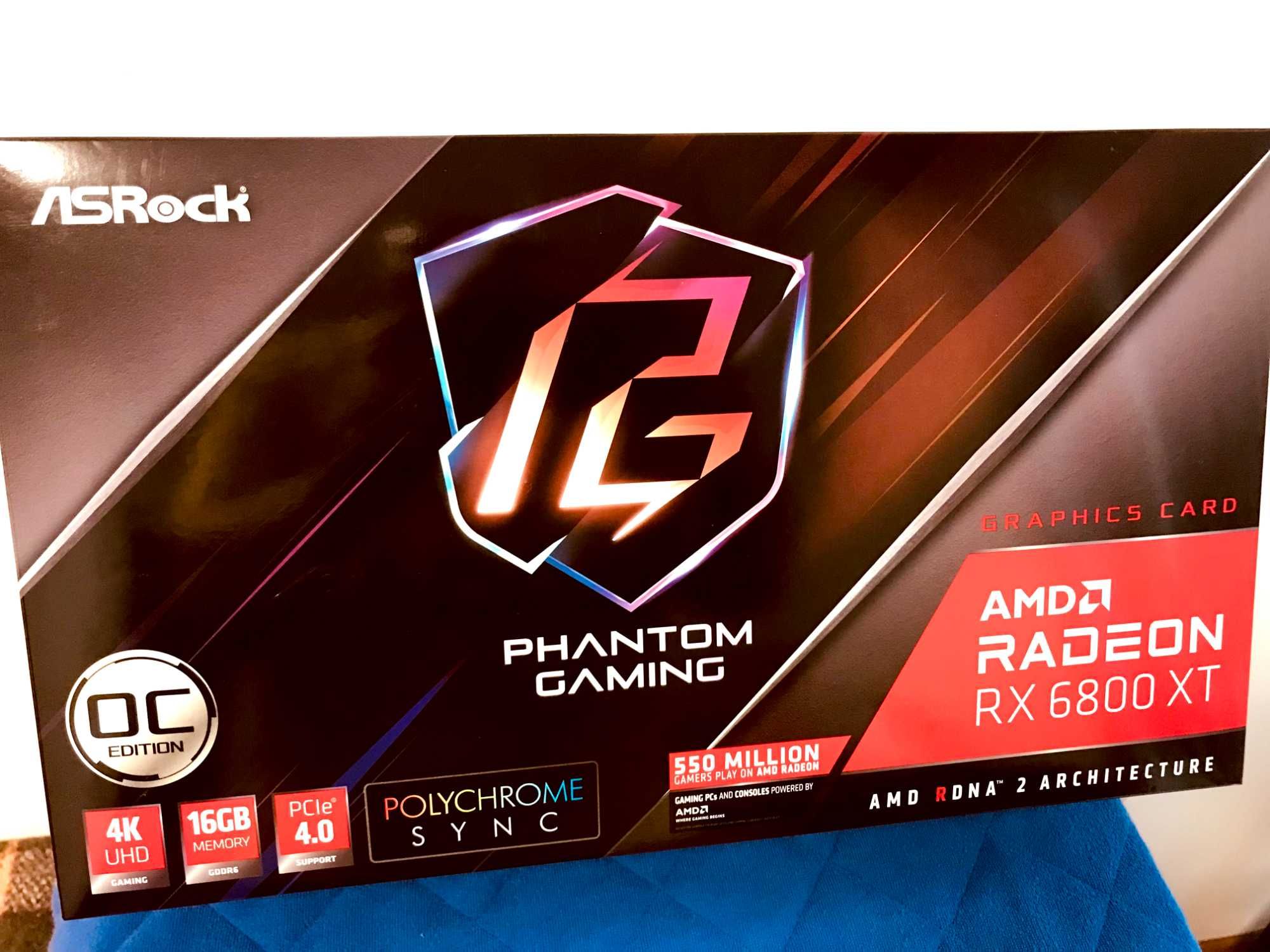 AMD Radeon RX 6800 XT Phantom Gaming D OC 16GB