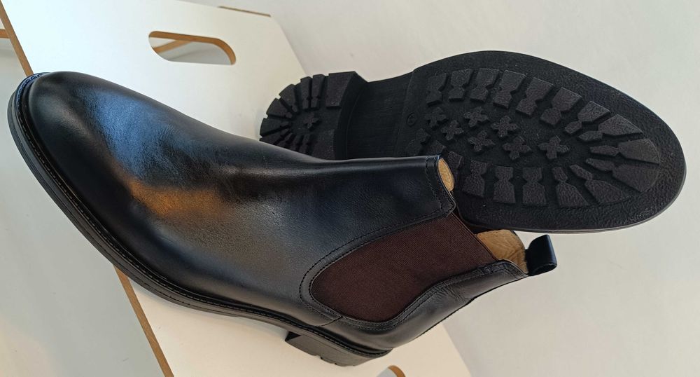Ghete chelsea 44 premium Vera Pelle Itali NOI piele naturala moale