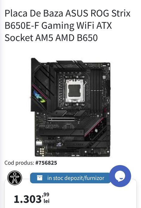 Placa de baza ASUS ROG STRIX b-650-F Gaming