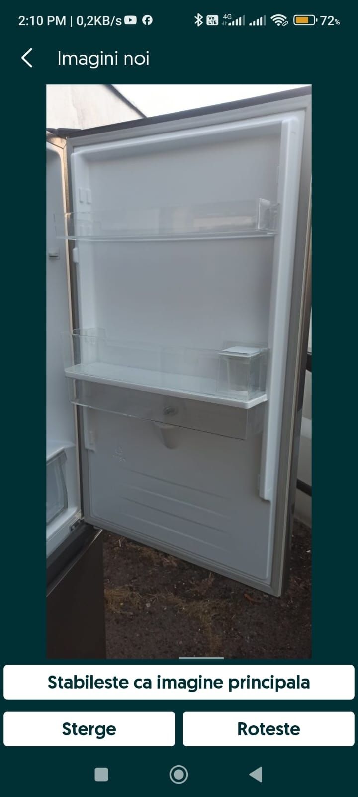 Combina frigorifica Gorenje Multiflow360°Nofrost dozator apa
