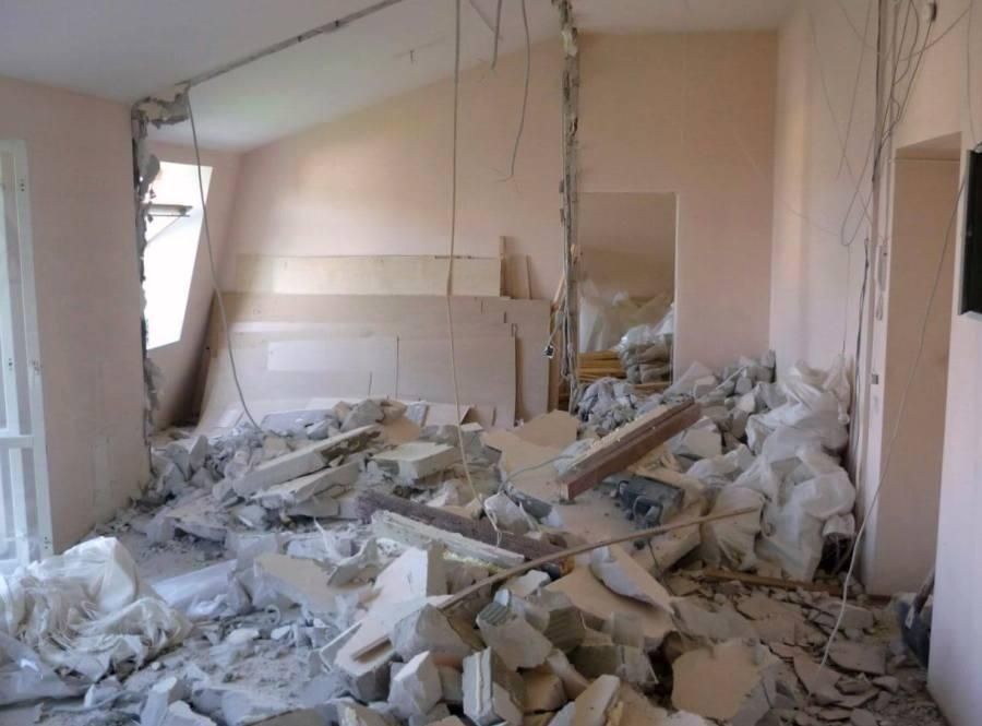 Демонтаж выполняем.