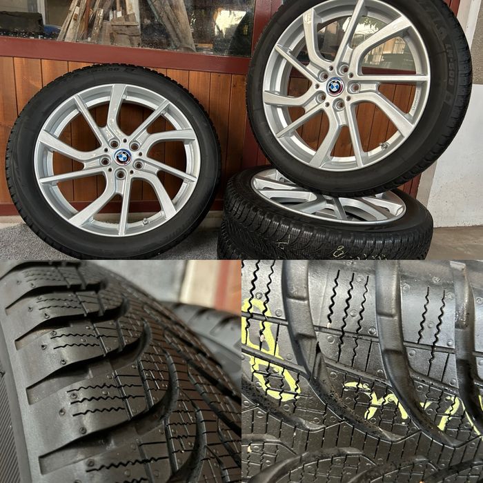 Джанти с  Зимни Гуми 155/70/19 цола BMW I3 original
