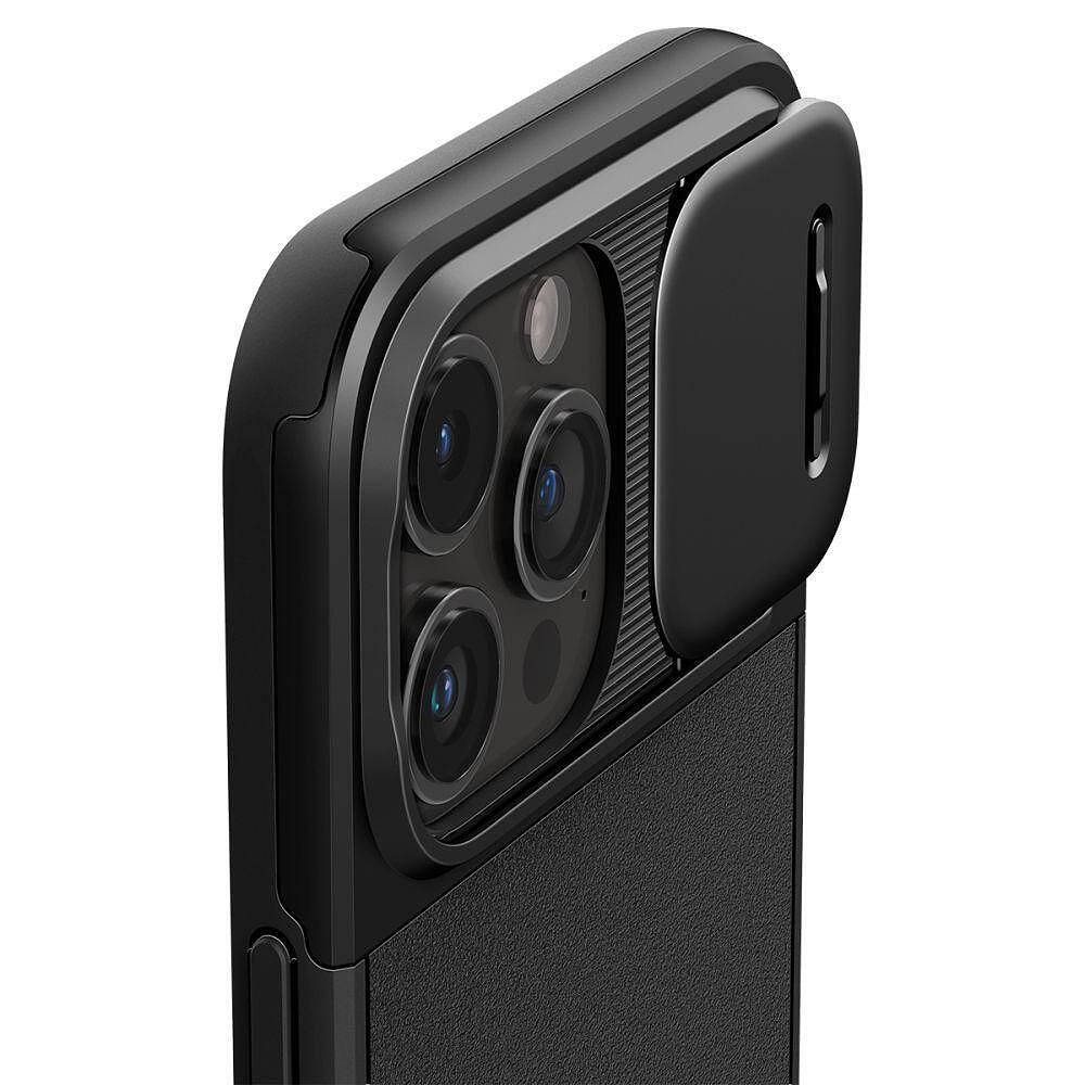 Калъф spigen optic armor mag magsafe за iphone 15 pro black