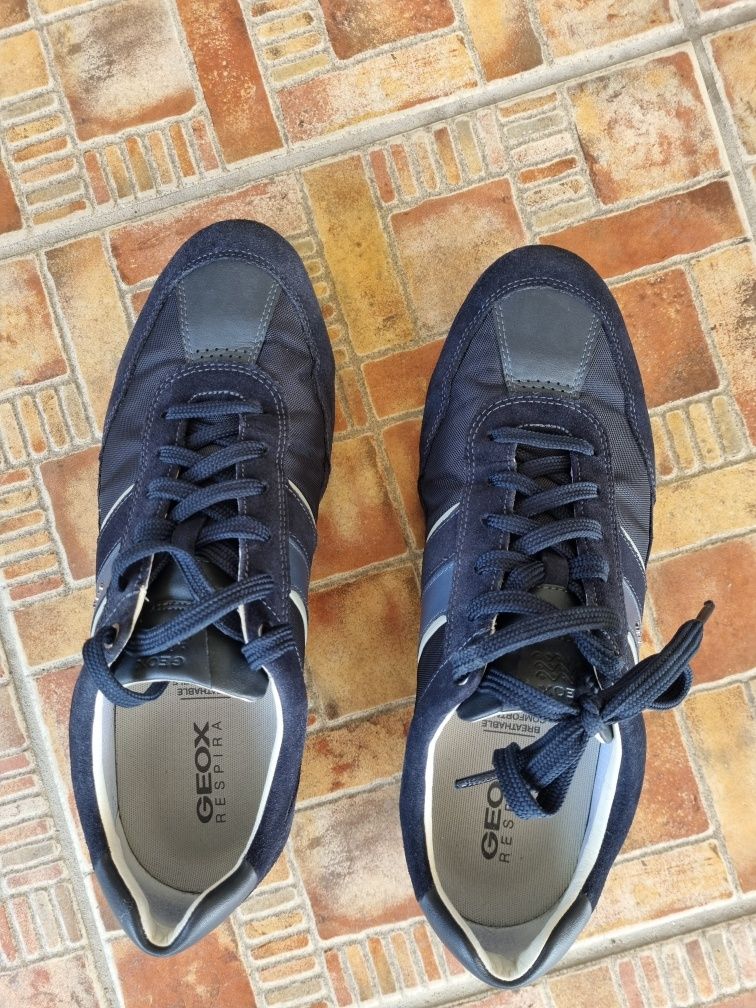 Pantof sport casual Geox culoare albastra nr. 44