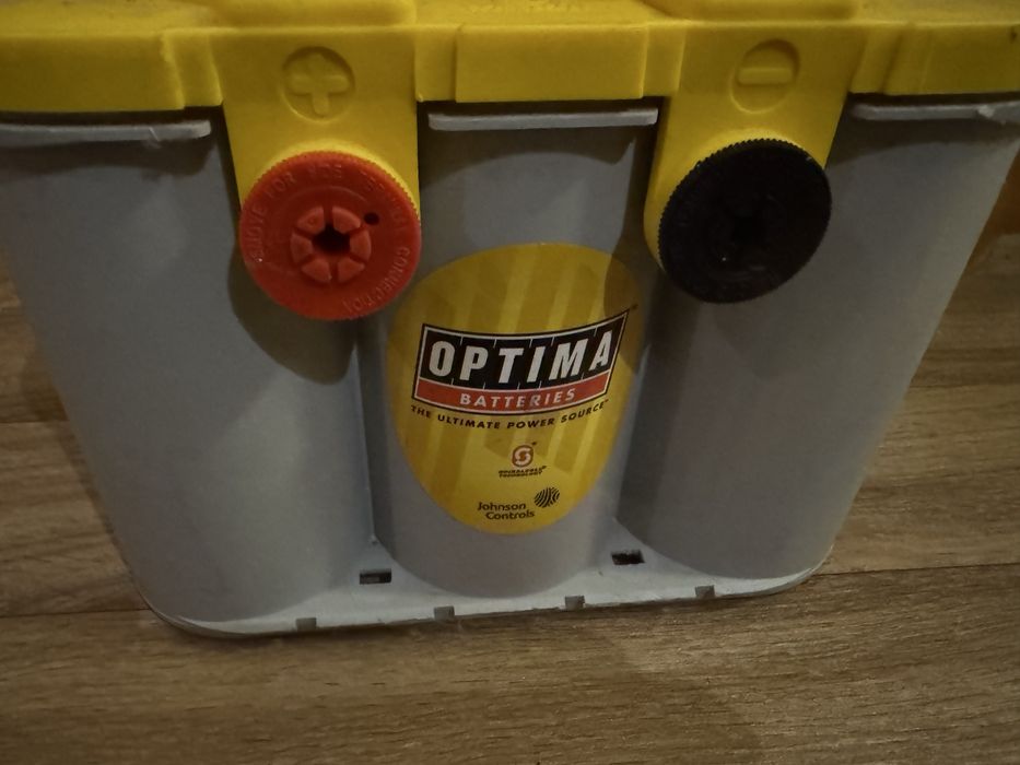 Продавам акумулатор OPTIMA Yellow Top YT U4.2 55 AH + зарядно Ctek 5.0