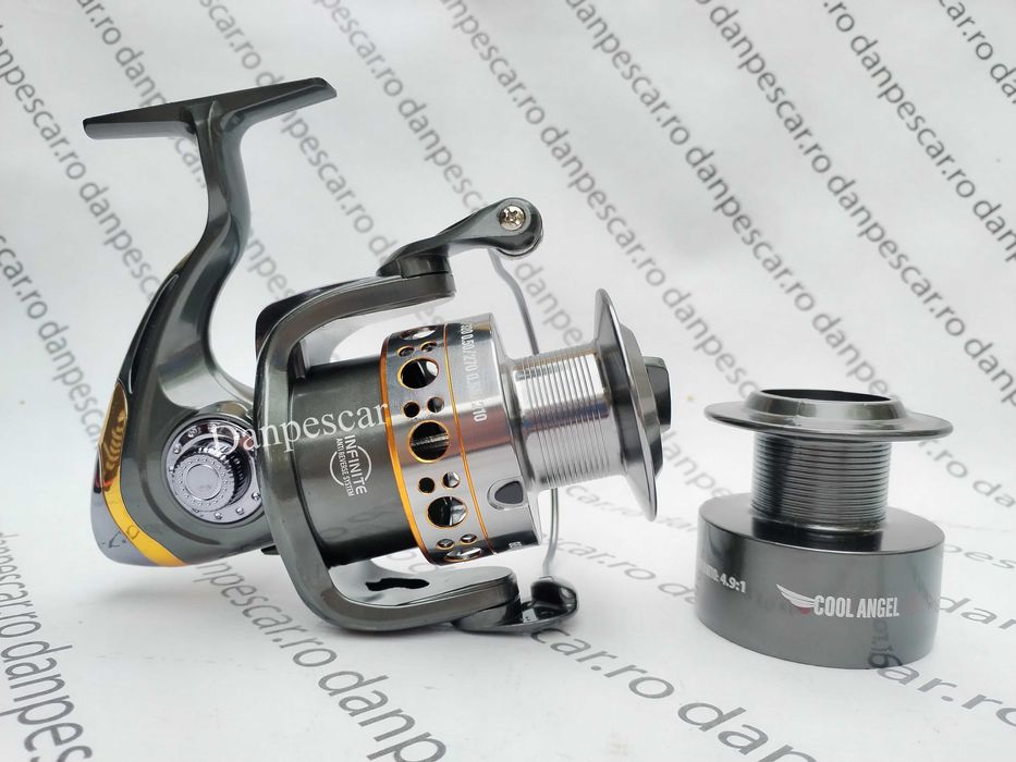 SET CRAP Lanseta 3,90m PROFL VIPER 3,5LBS SI Mulineta GLAMOUR 7000