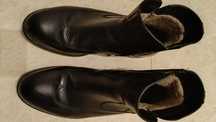 Ghete piele negru Denis Barbati