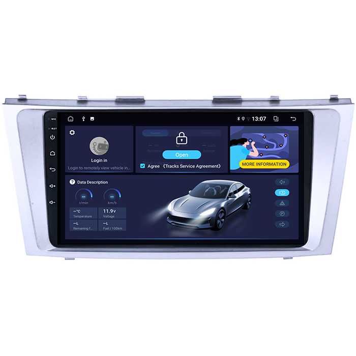 Navigatie Toyota Camry 2006-2011, Android 14, 9 INCH, 4GB RAM/64GB ROM