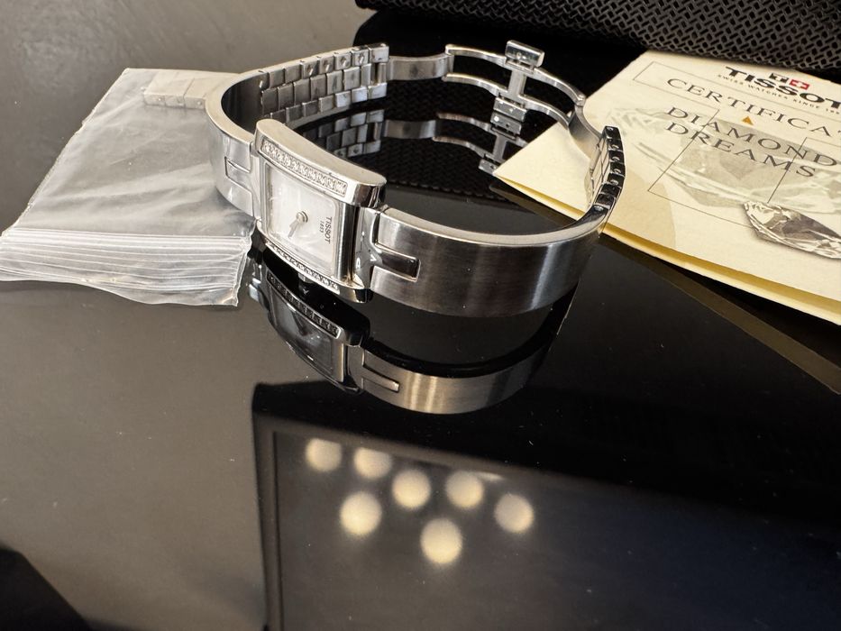 Ceas Tissot cu diamante, full box