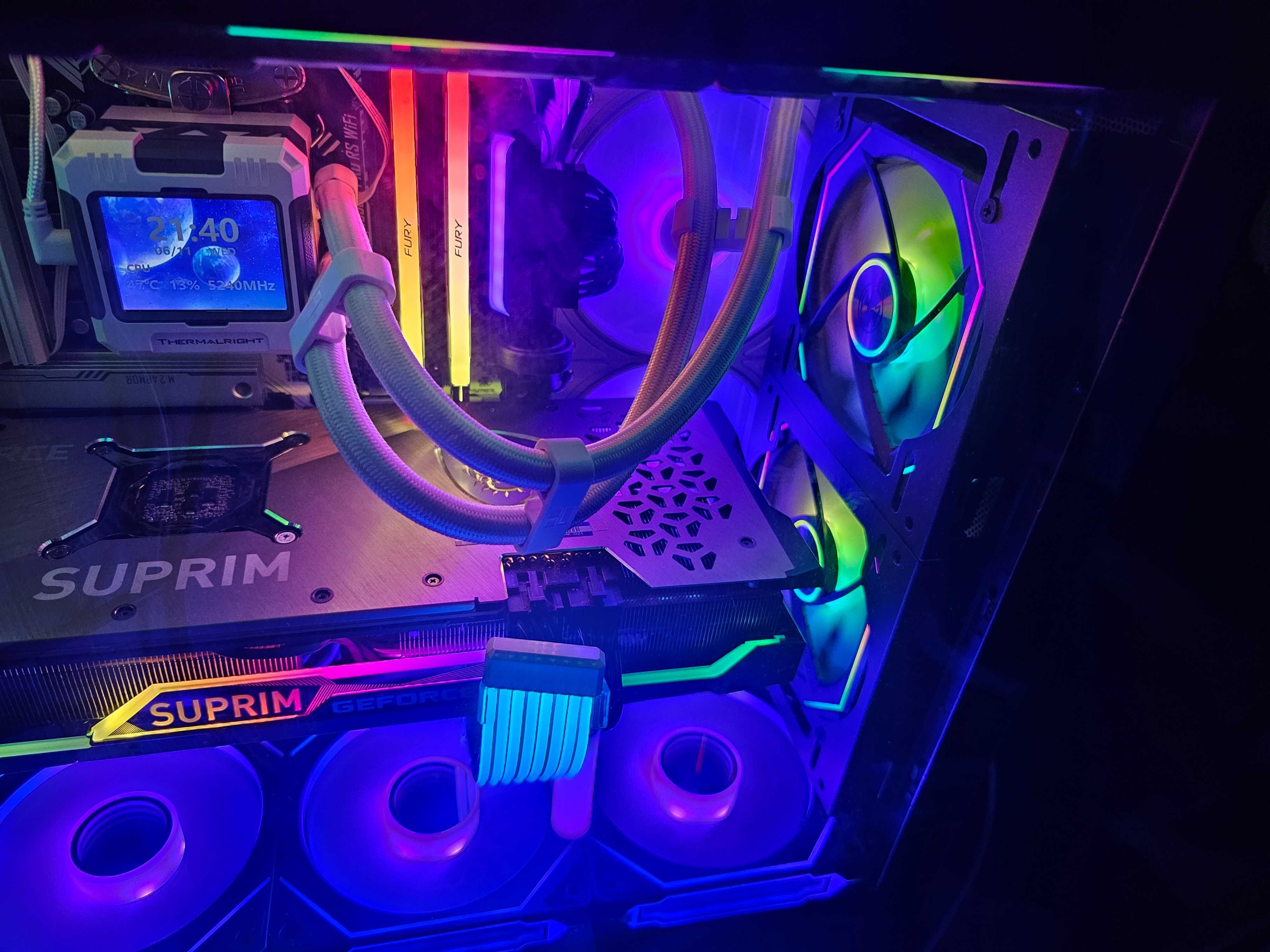 Ryzen 7600x,lian li, rtx 3070 ti, 32 gb ram, nvme 1 tb.