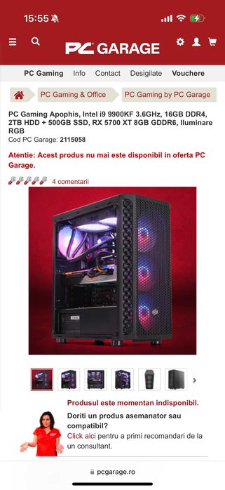 pc gaming APOPHIS INTEL i9 9900KF