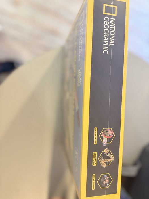 3D пъзел Cubic Fun National Geographic - ракета и състезателна кола