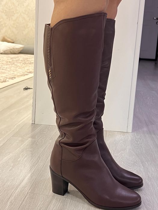 Обувь’зимние сапоги’натуральная кожа