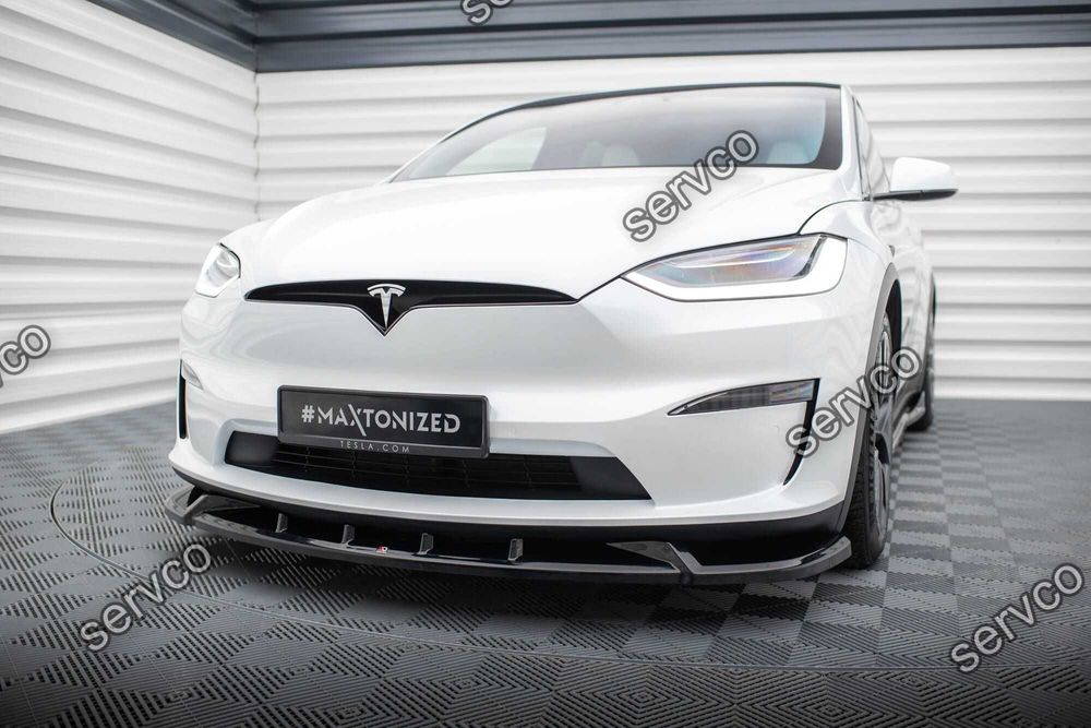 Prelungire bara fata Tesla Model X Mk1 2021- v4 - Maxton Design