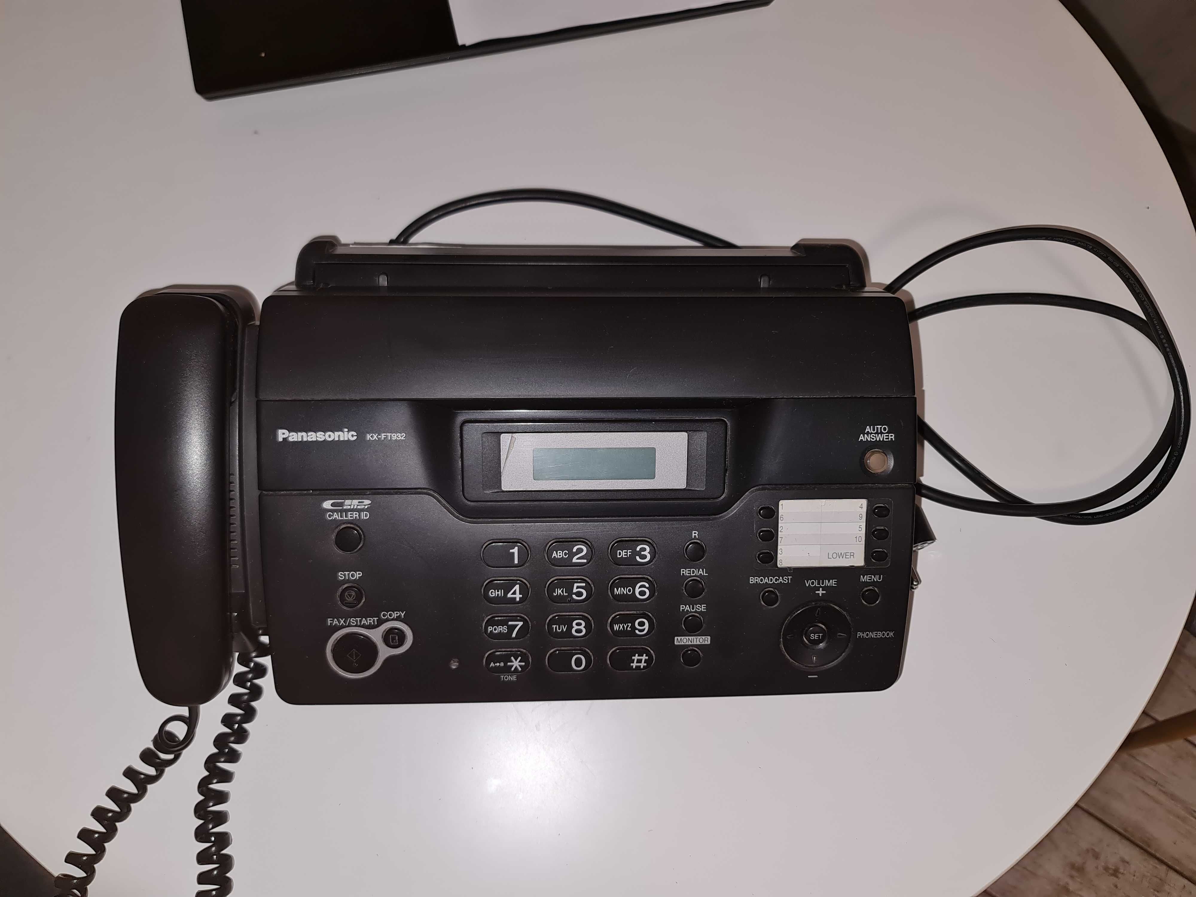 Panasonic KX-FT932 - telefon/fax/robot telefonic – cu hartie termica
