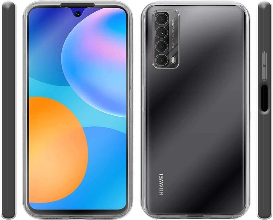 Husa CRYSTAL cu protectie 360° fata + spate pt. Huawei P Smart 2021