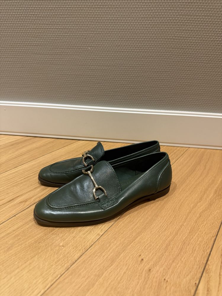 Зелени мокасини Zara