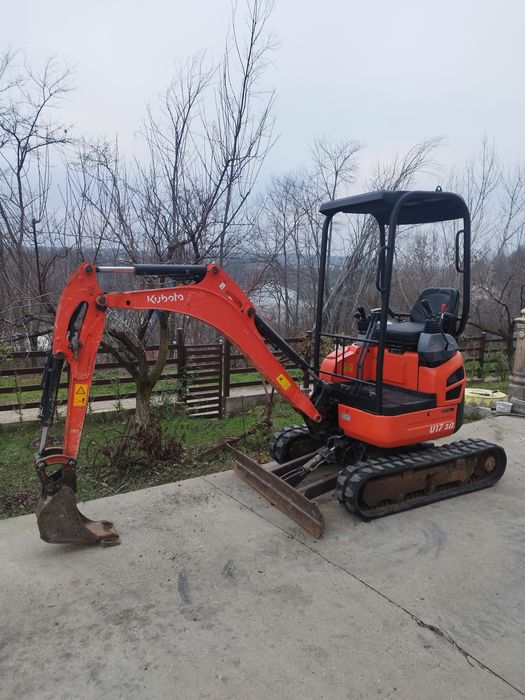 Miniexcavator kubota 2017