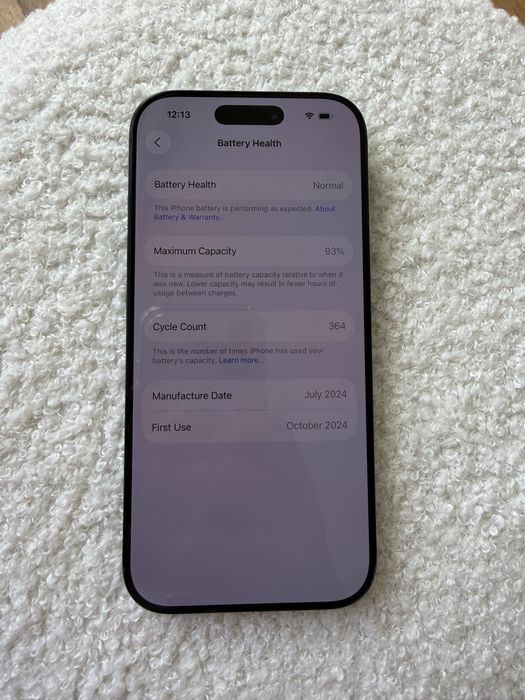 IPhone 16 Pro 256GB black