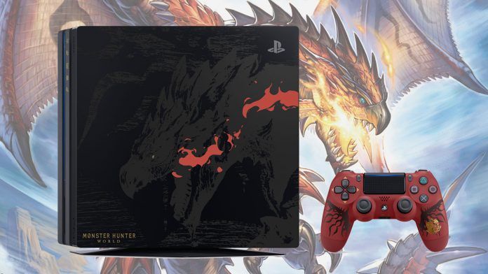 Playstation 4 PRO. { 4K } HDR. 1.TB  { MONSTER HUNTER } Limited.