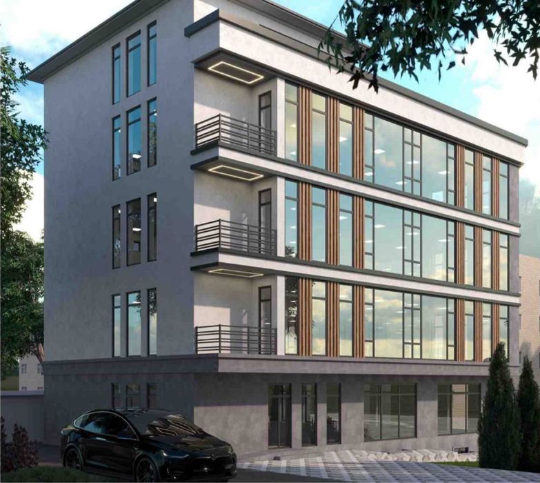 3.8 соток здания ор: МВД госпиталь 2000 кв.м 5 этаж коробка