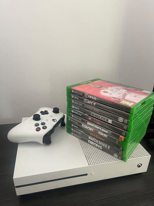 xbox one s + 2 controllere