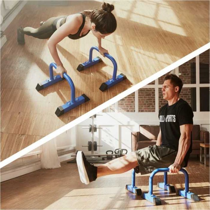 Bare Paralele Push Up Negru