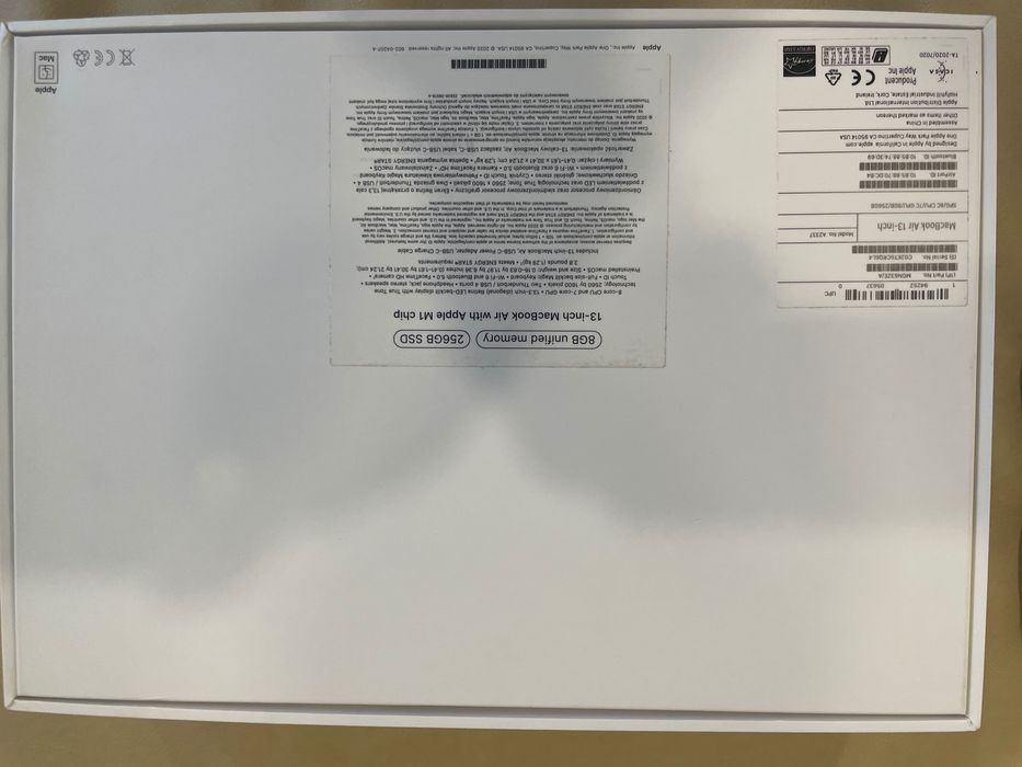 MacBook Air 13 inch 256GB