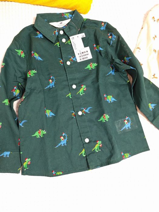 NOI! - 2 camasi H&M - nr 92 și 104