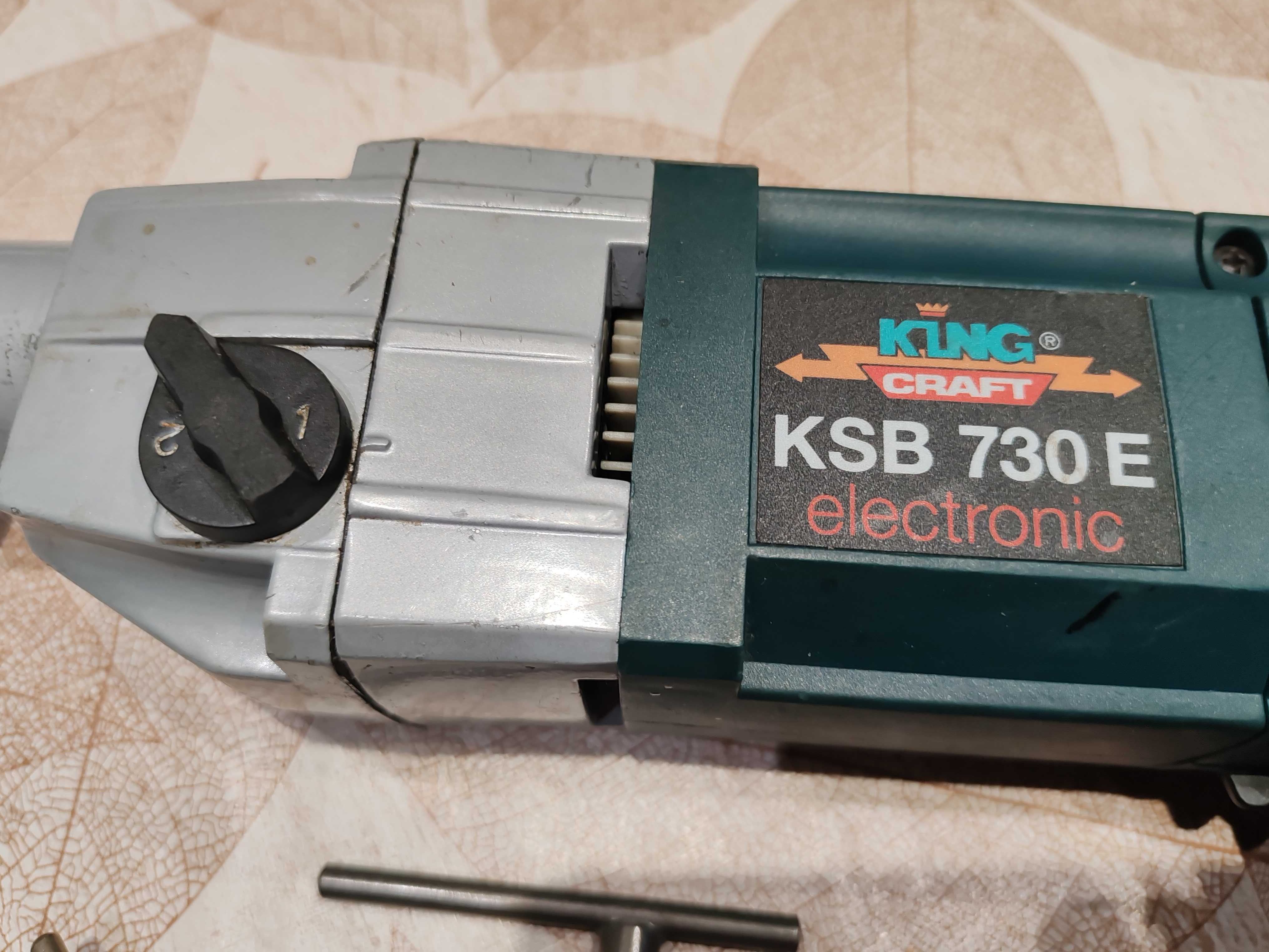 KING CRAFT KSB 730 E 730 W двускоростна ударна бормашина.