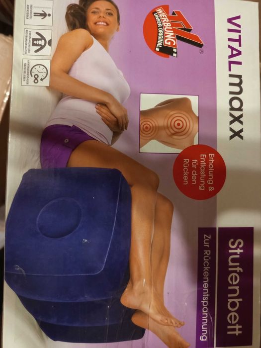 Надуваема поставка за крака Vitalmaxx