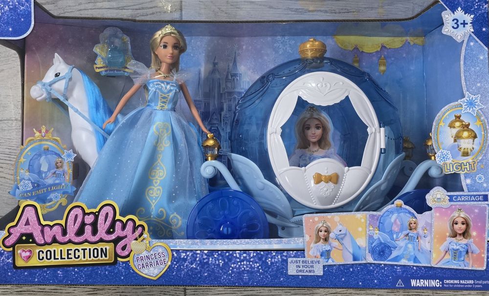Каляска и кукла  FROZEN