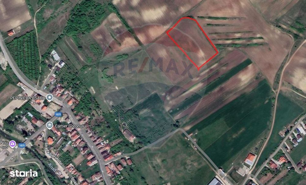 Teren 8,700mp Aiud / Strada Paltinis COMISION 0%