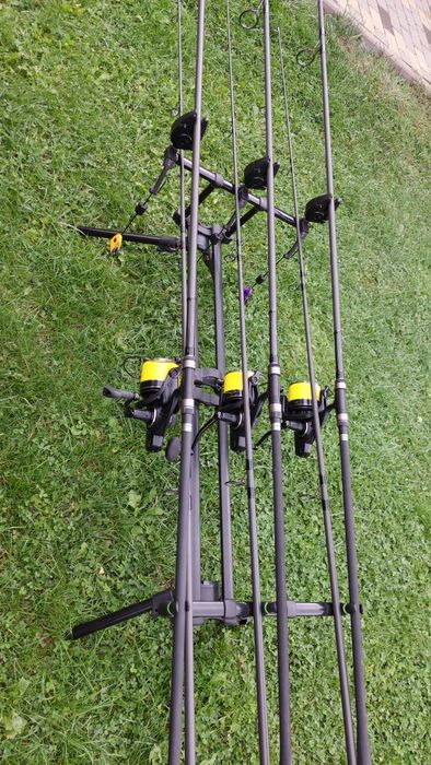 Set complet crap: fox mx/mk3, daiwa emblem 35scw, shimano tx2