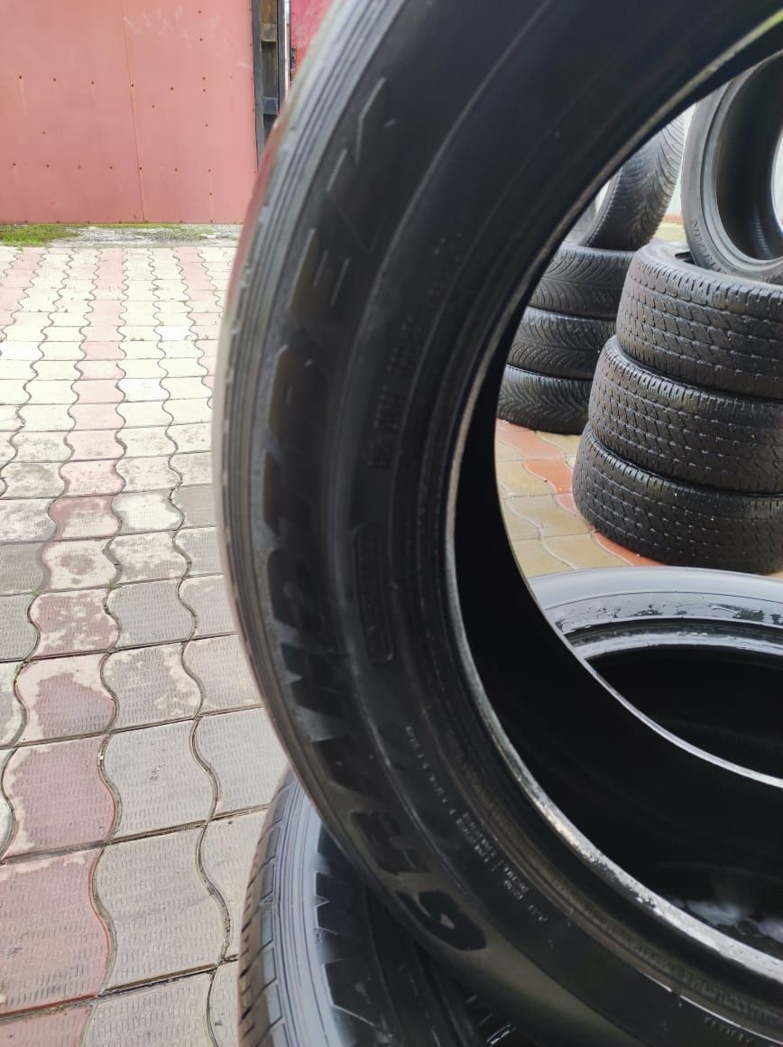 Резина/Шины DUNLOP 245/55 R19 ЛЕТО 4 шт в хорошем состоянии