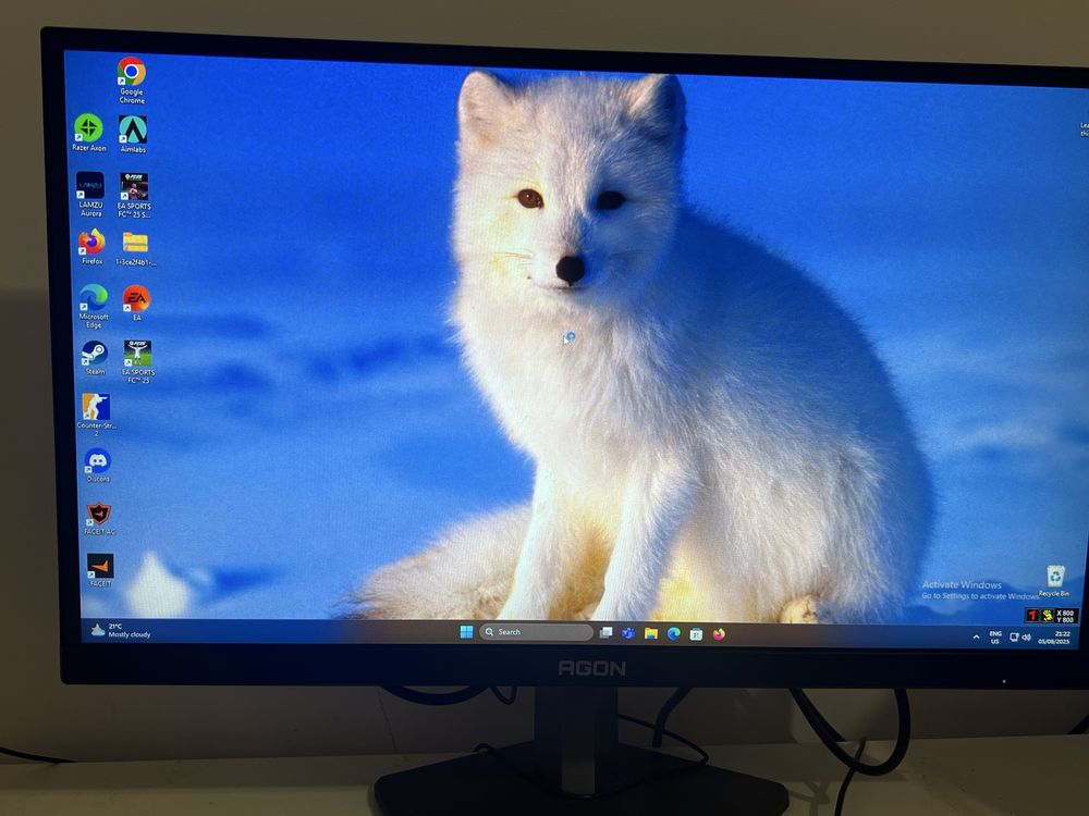 Геймърски монитор AOC AGON PRO AG246FK, 24.1", TN, FHD