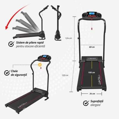 Banda de alergare TECHFIT MT80