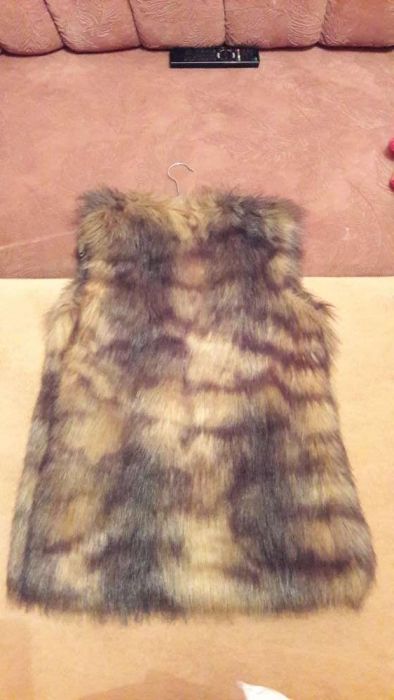 Vestă blana eleganta