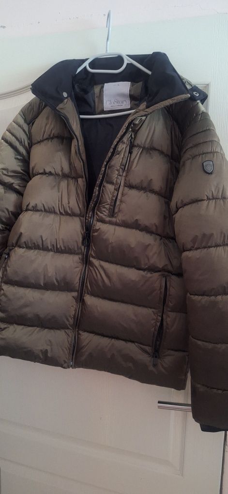 Мъжко пролетно зелено яке Xl