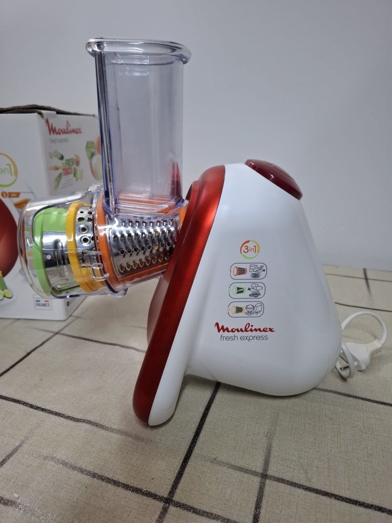Moulinex Fresh Express 3в1 200W зеленчуко,рязане, настъргване, решетка
