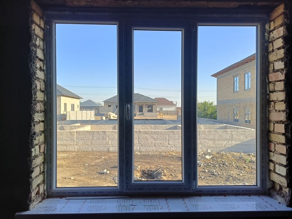 Пластикалық есік терезе витраждар жоғары сапада р