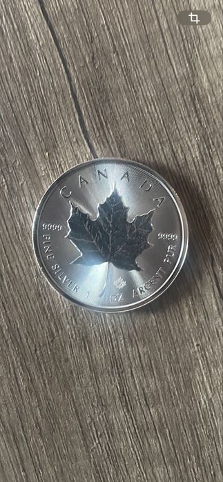 Сребърна монета 1oz Кленов лист