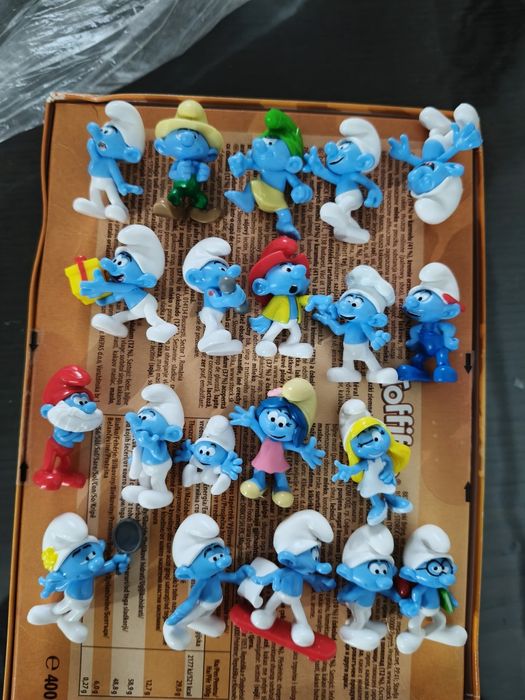 Colecția Kaufland ștrumfii strumful smurfs stumfi