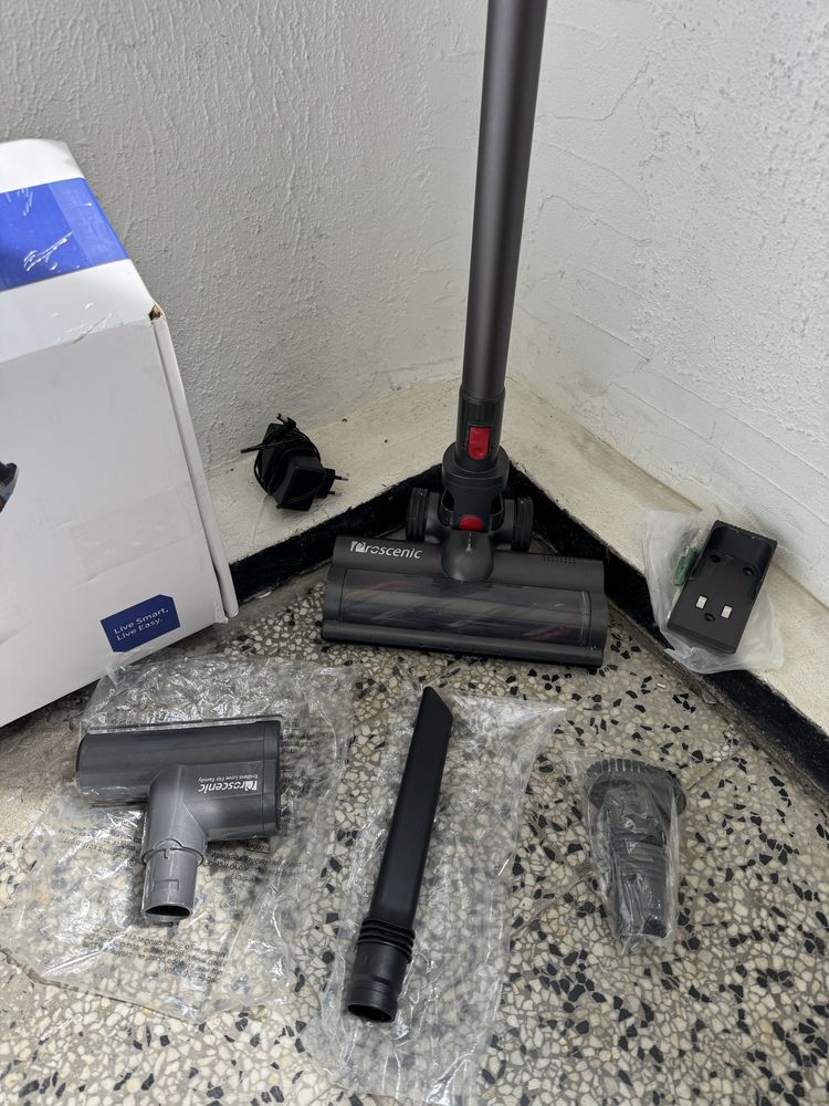 Вертикална Безжична Прахосмукачка Proscenic P11 Smart, 30000Pa, 450W!